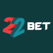 22bet casino official logo.