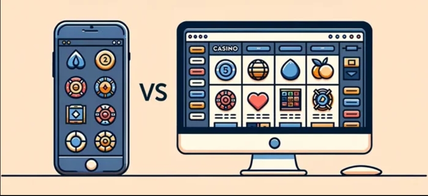 mobile casino app vs desktop