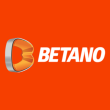 Betano casino logo.