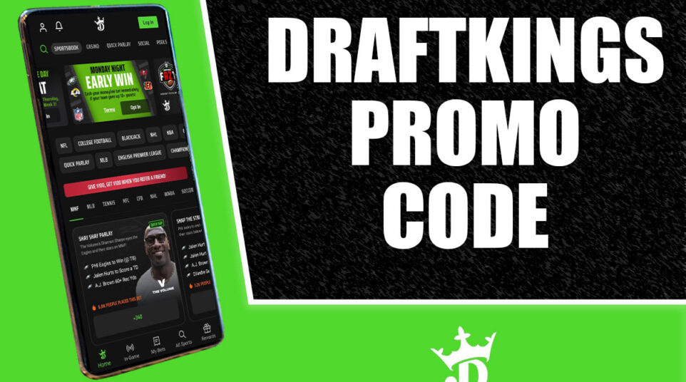 Draftkings app promo code option.