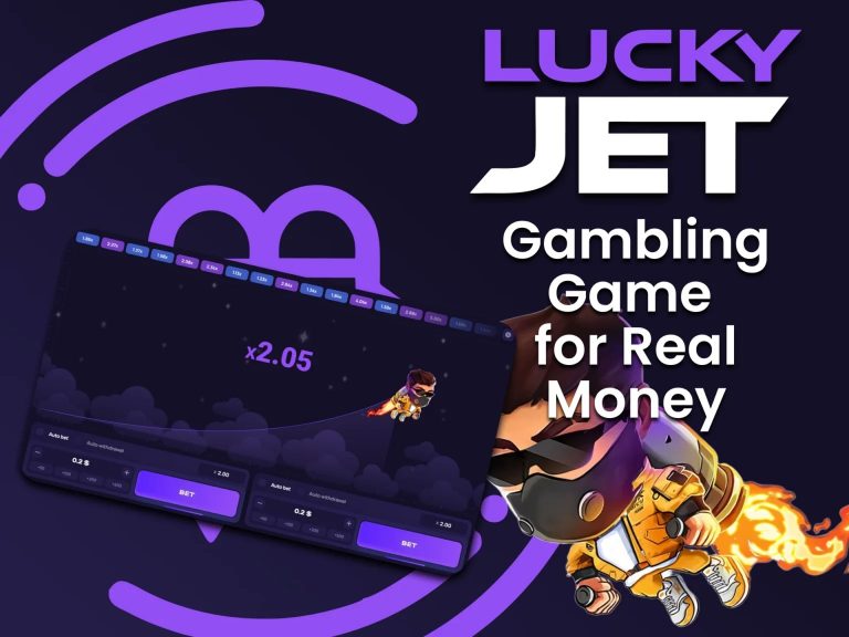 Lucky Jet app playing for real money.