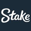 Stake casino logo.