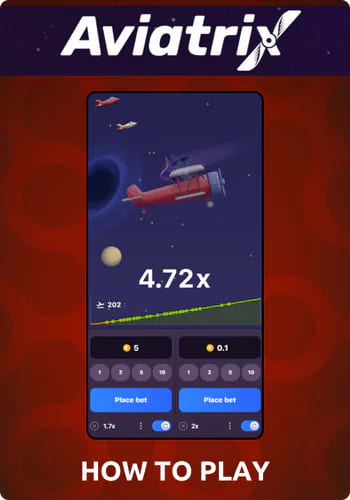 Aviatrix app mobile version of the game.