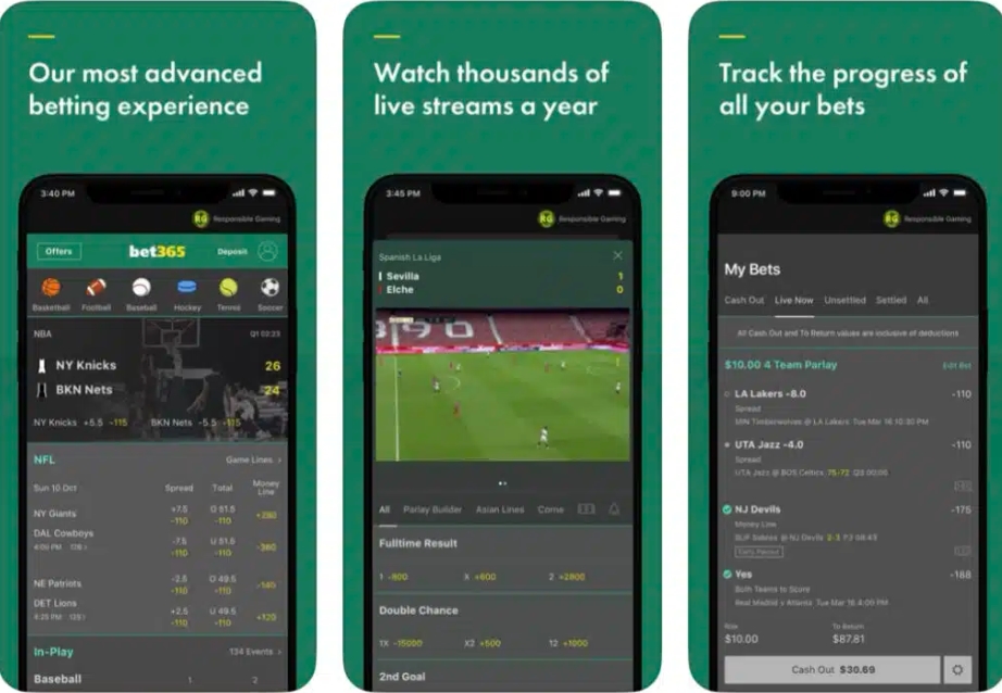 bet365 nfl betting app