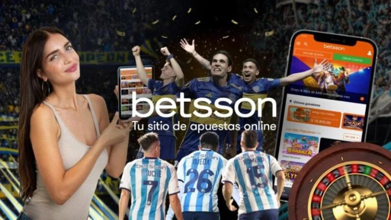 Betsson Argentina app collage.