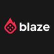 Blaze casino logo.