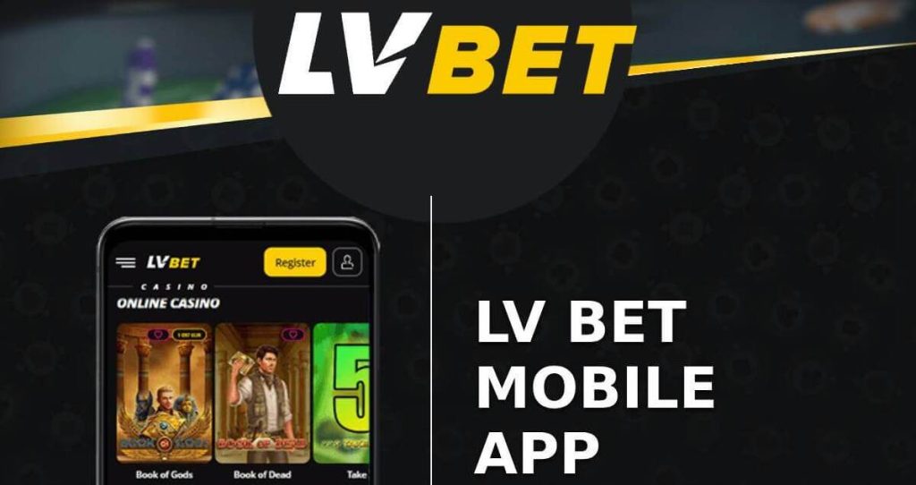 LVbet app image with logo.