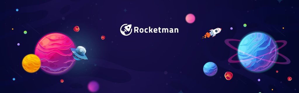 Rocketman game space image.