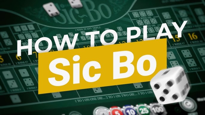 Sic Bo app how to play instructions.