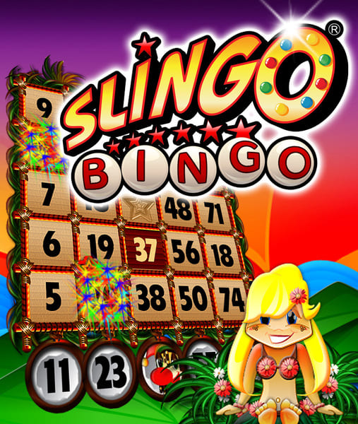 Slingo bingo image with the logo.