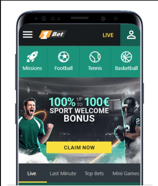 1bet apk mobile bonus.