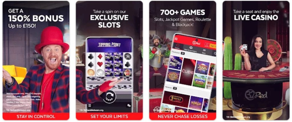 32red casino apps.