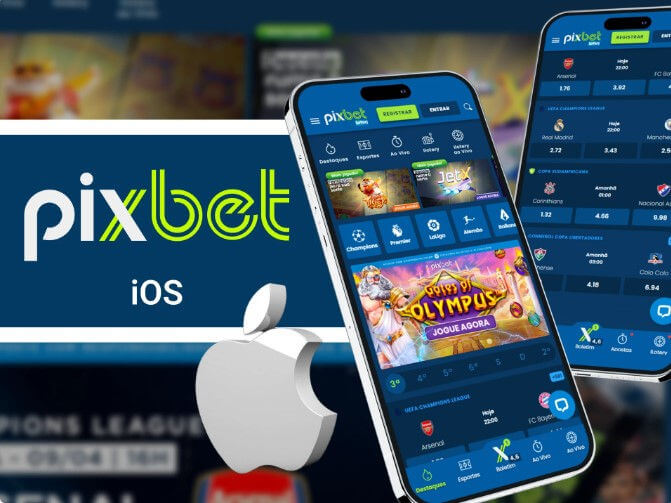 Pixbet App no seu dispositivo iOS.